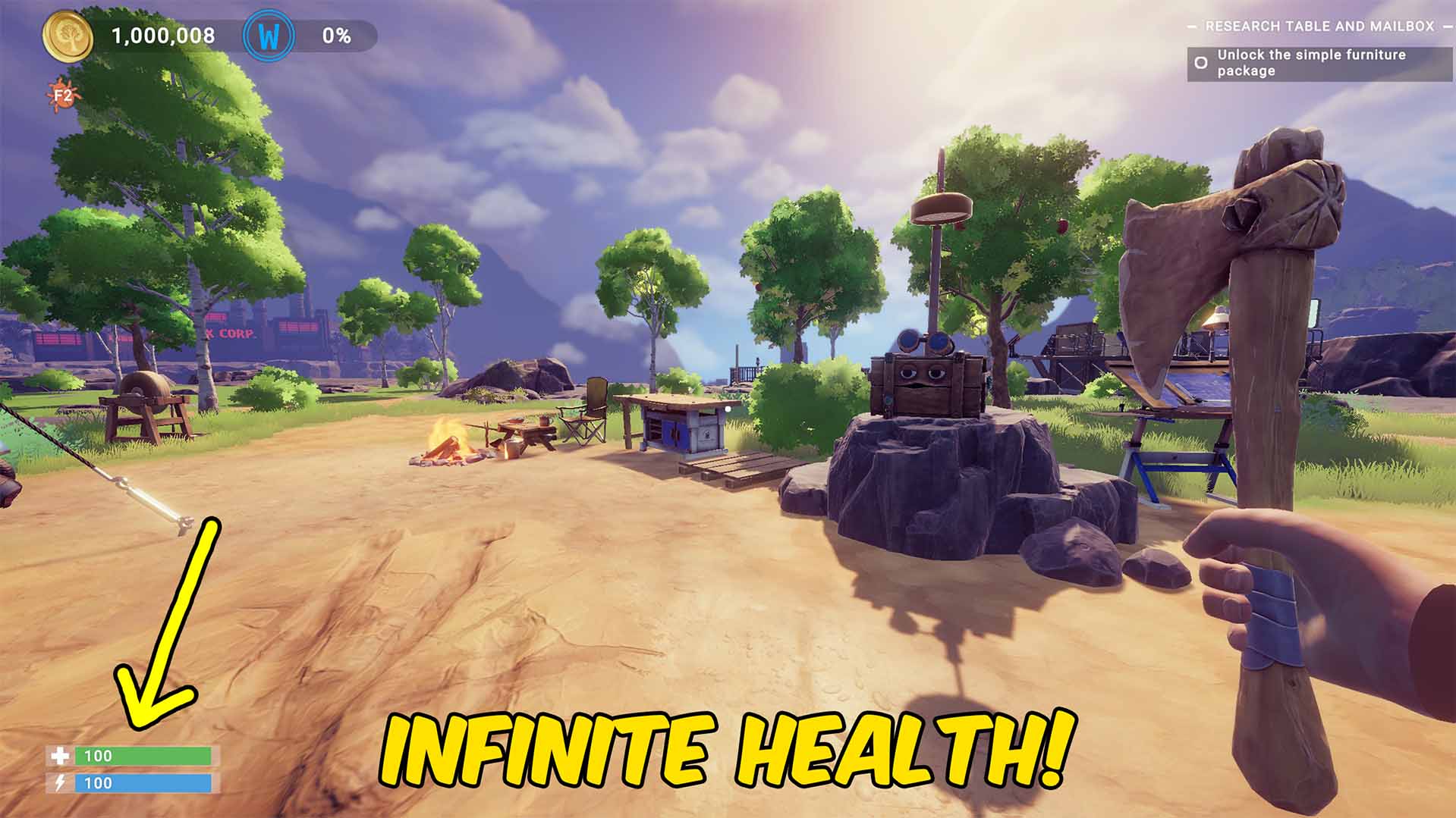 Chop Chop Inc. Demo — Infinite Health (screenshot 2)